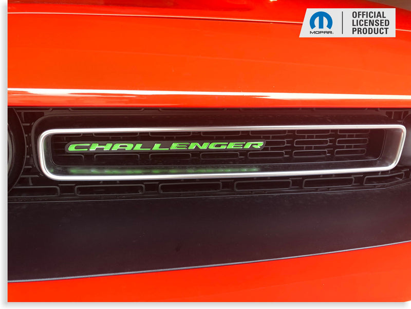 CHALLENGER Grille Emblem Overlay Decal - 2015-2023 Challenger