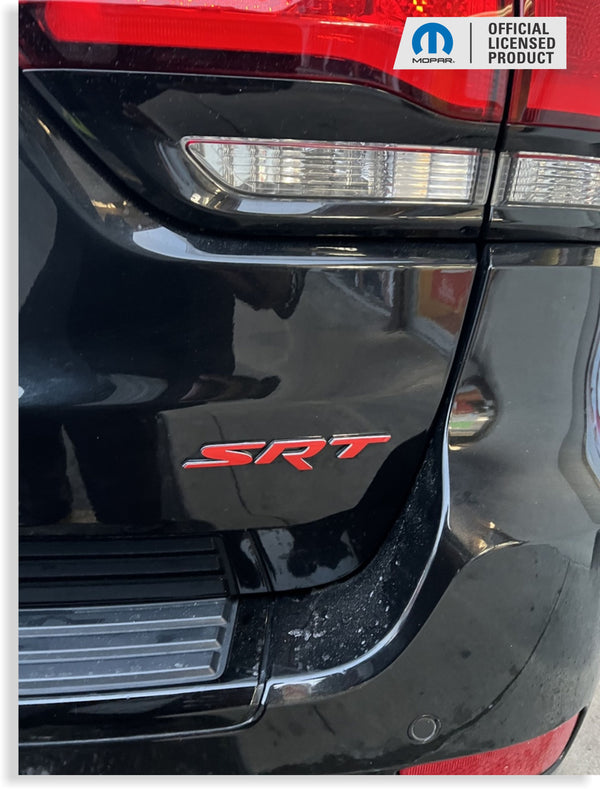 SRT Emblem Overlay Decal - 2014-2021 Grand Cherokee SRT