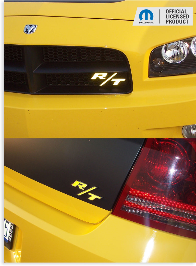 R/T Emblem Inlay Decals - 2011-2014 Charger Daytona R/T