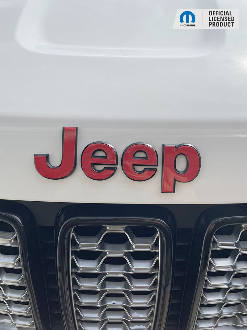 Jeep Emblem Overlay Decals   - 2014-2021 Grand Cherokee