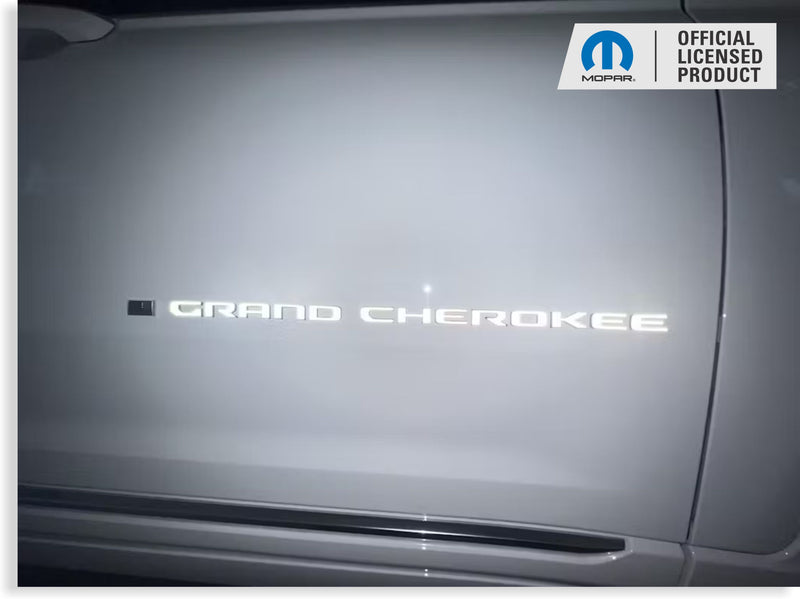 Door Emblem Overlay Decals  - 2021-2024 Grand Cherokee L