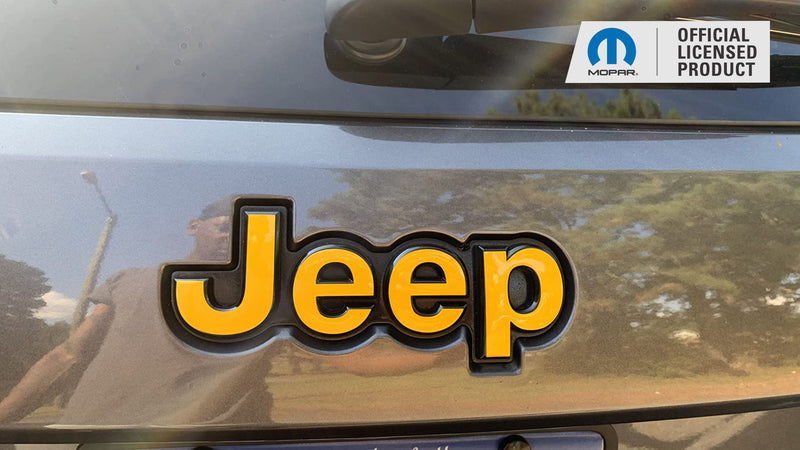 Jeep Emblem Overlay Decals   - 2014-2021 Grand Cherokee