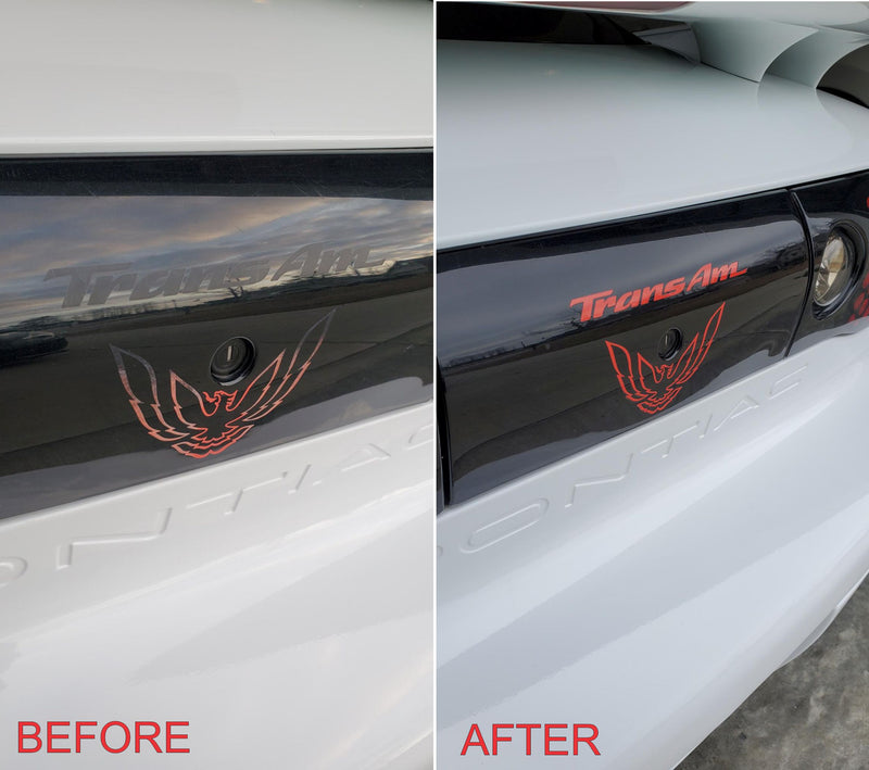 Rear Panel Overlay Decals - 93-02 Trans Am