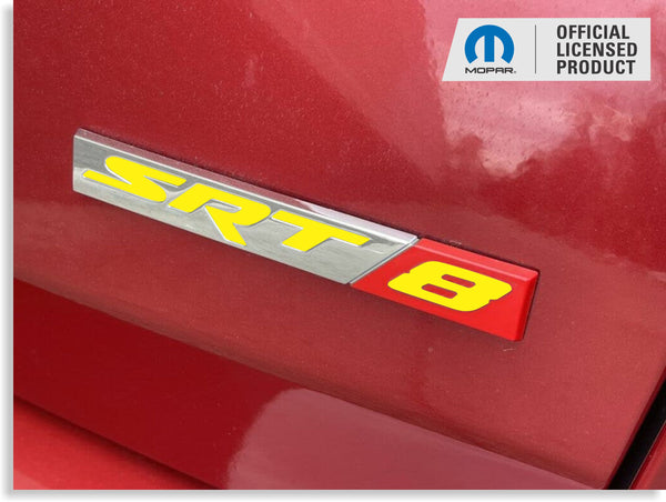 SRT8 Trunk Emblem Overlay Decal  - 05-10 300 C SRT8