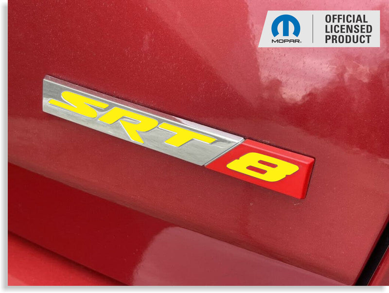 SRT8 Trunk Emblem Overlay Decal  - 05-10 300 C SRT8