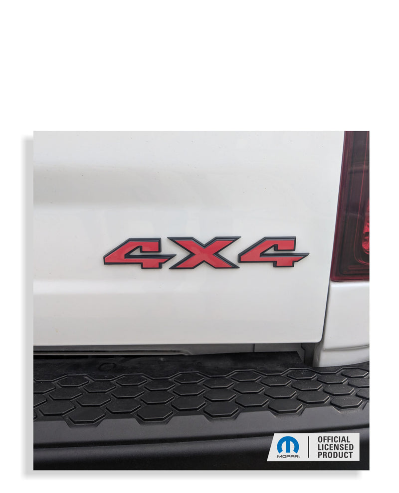 4x4 Emblem Overlay Decal for 2009-2018 Ram