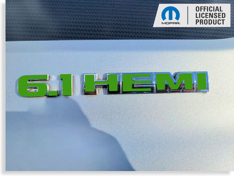 Hemi Emblem Overlay Decals (pair) - 08-10 Challenger SRT8