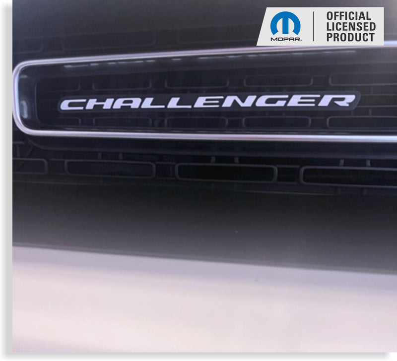 CHALLENGER Grille Emblem Overlay Decal - 2015-2023 Challenger