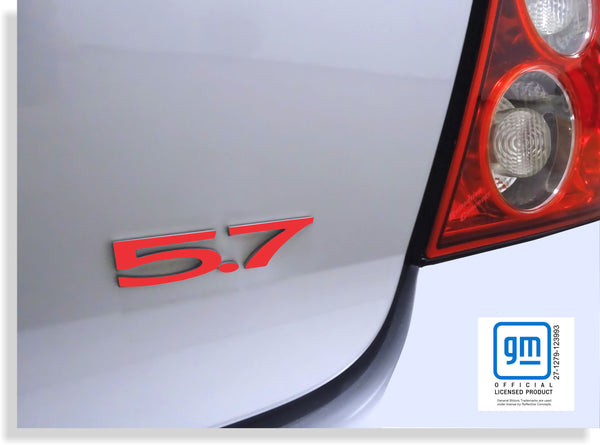 5.7 Emblem Overlay Decal -  GTO