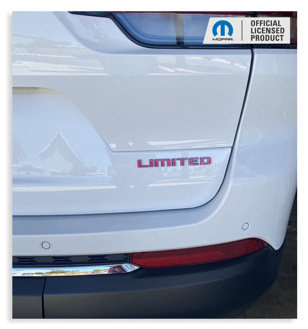 LIMITED Emblem Overlay Decal - 2022-2024 Grand Cherokee Limited