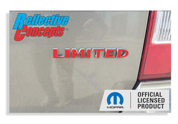 LIMITED Emblem Overlay Decal - 2007-2015 Jeep Compass