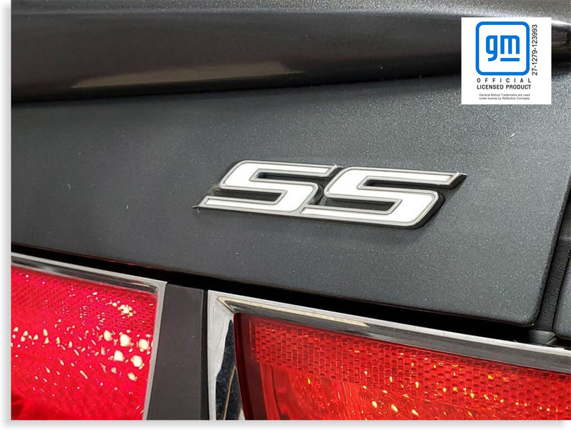 SS Grille and Trunk Badge Overlay Decals - 2010-2015 Camaro SS