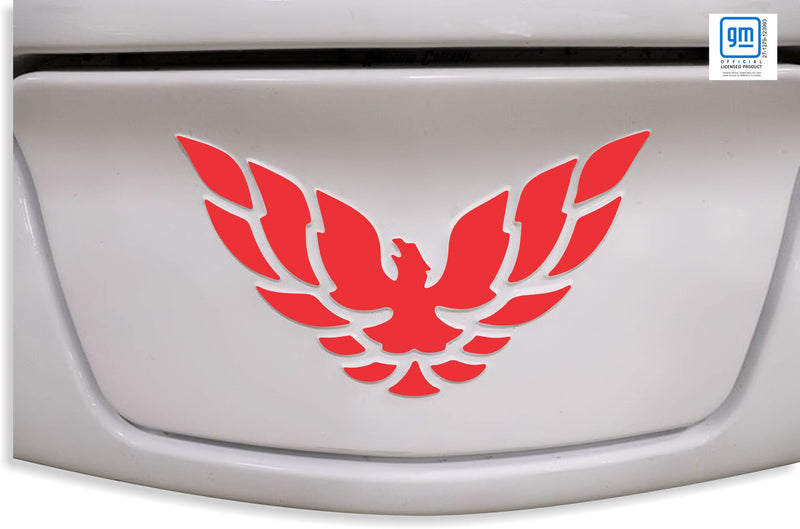 Front License Plate Cover Overlay Decal - 98-02 Firebird