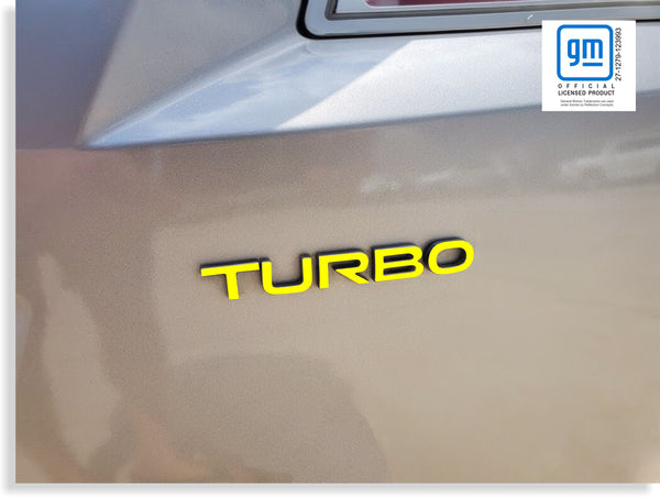 TURBO Emblem Overlay - 07-09 Saturn Sky