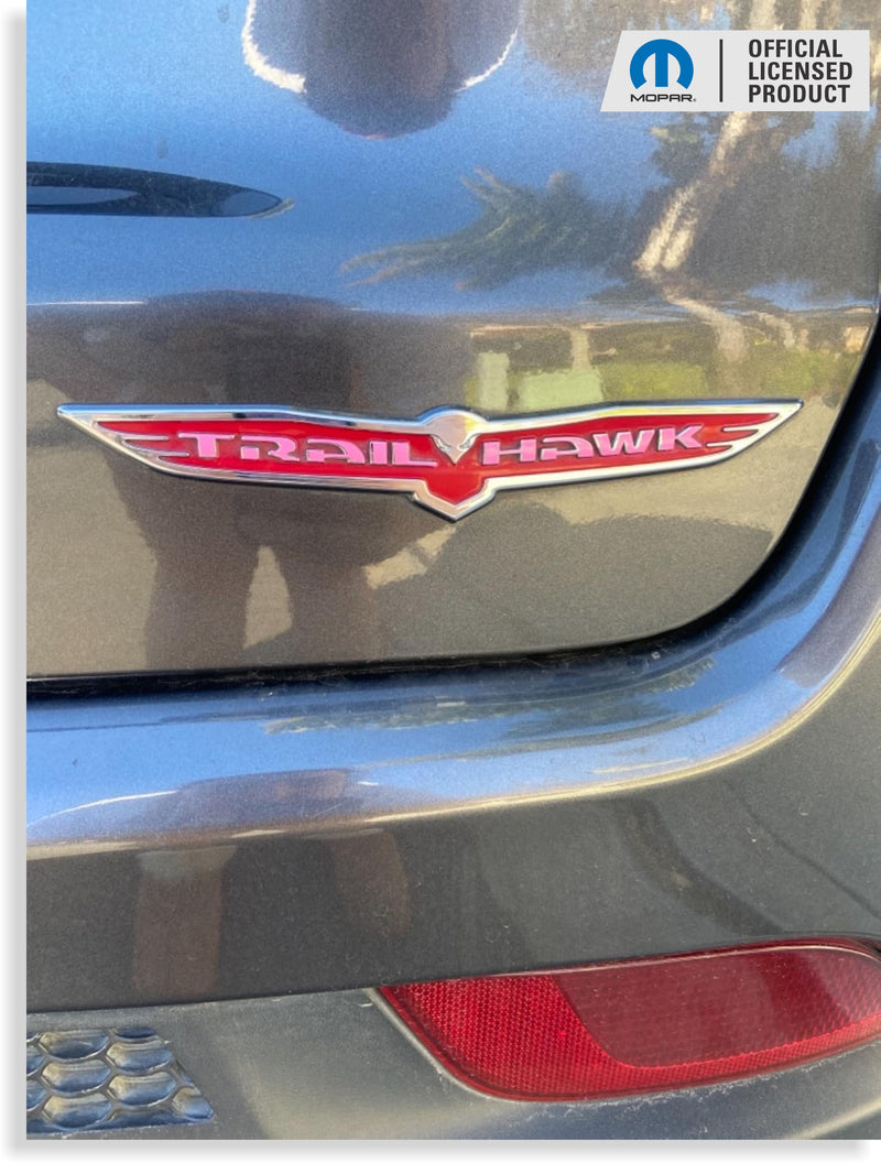 TRAILHAWK Lettering Overlay Decal - Jeep Cherokee Trailhawk