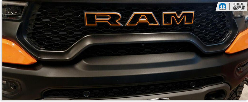 RAM Grille Emblem Overlay Decal   - 2021-2024 Ram TRX