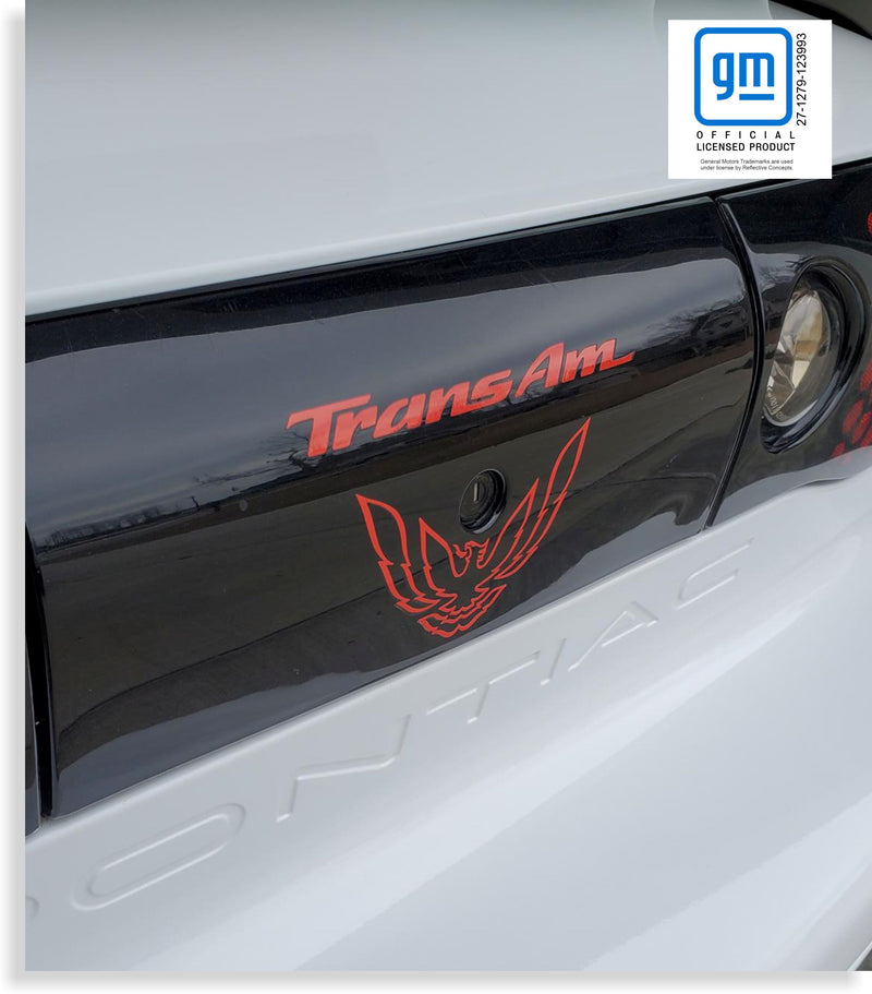 Rear Panel Overlay Decals - 93-02 Trans Am