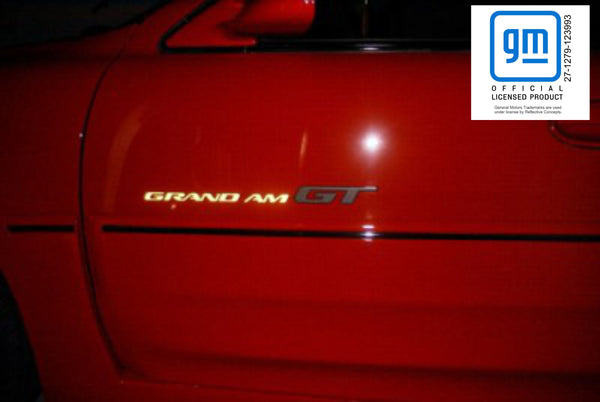 Badge Overlay Decals Door and Trunk - 96-05 Pontiac Grand Am GT