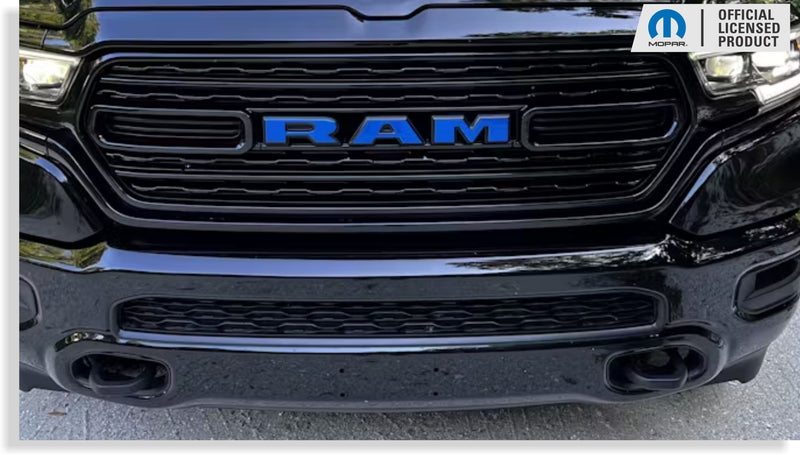 RAM Grille Emblem Overlay Decal   - 2019-2024 Ram 1500