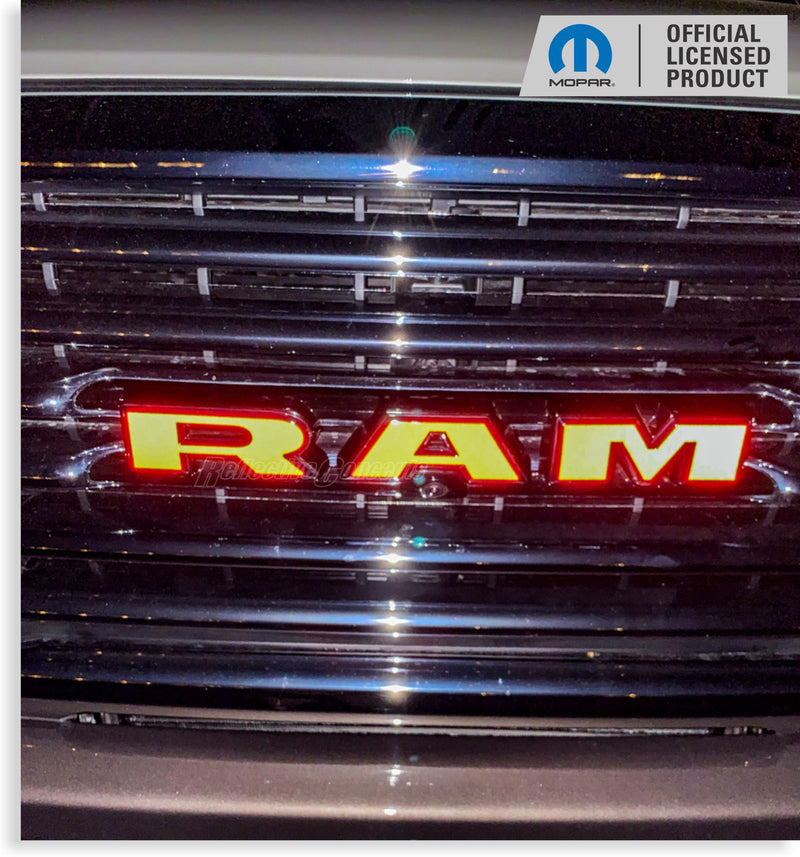 RAM Grille Emblem Overlay Decal   - 2019-2024 Ram 2500 3500