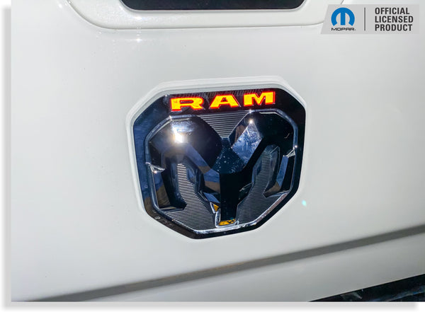 RAM Rear Emblem Inlay Decal - 2019-2024 Ram