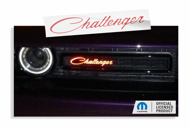 Challenger Script Emblem Overlay Decals