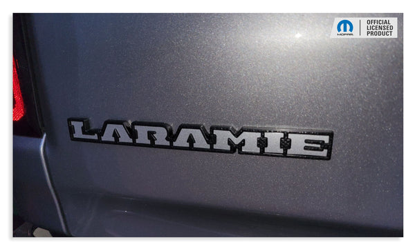 LARAMIE Tailgate Emblem Inlay Decal - 2019-2024 Ram Laramie 2500 3500