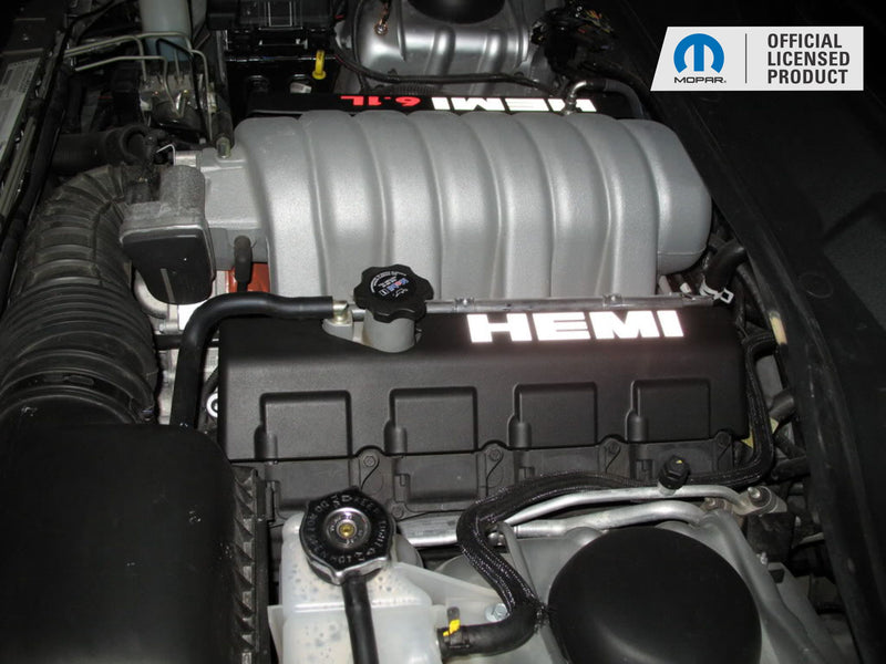 HEMI Engine Cover Overlays 6.1L - 06-10 Dodge Charger