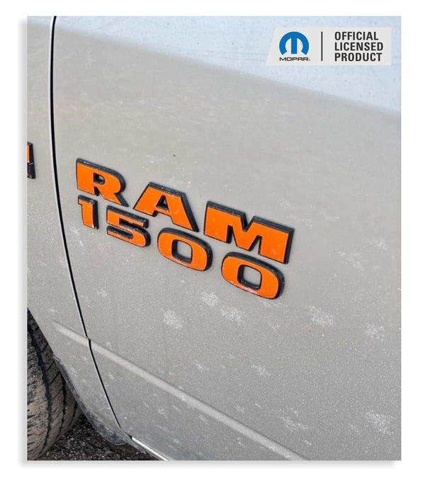 RAM 1500 Emblem Overlay Decals   - 2013-2018 Ram 1500