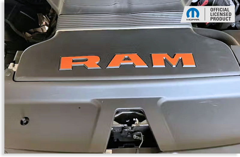 RAM Radiator Cover Lettering Overlay Decal - 2019-2024 Ram