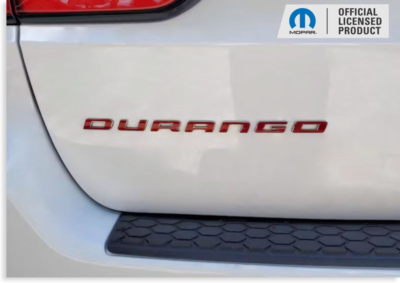 DURANGO Emblem Overlay Decal - 11-25 Durango