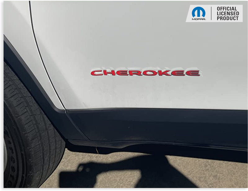 Door Emblem Overlay Decals  - 14-23 Cherokee