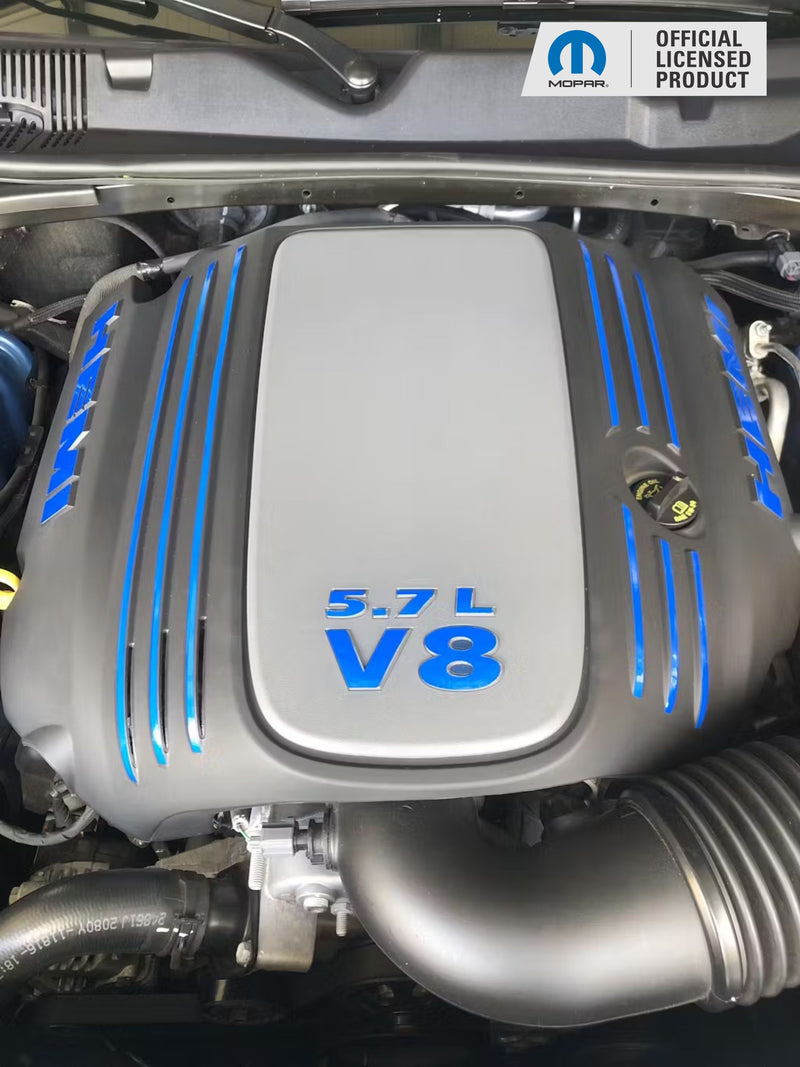 5.7L V8 Engine Cover Letter Overlays - 09-23 Challenger R/T