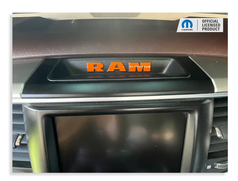 RAM Upper Dash Bezel Overlay Decal  Sticker - 19-24 Ram 1500 Classic