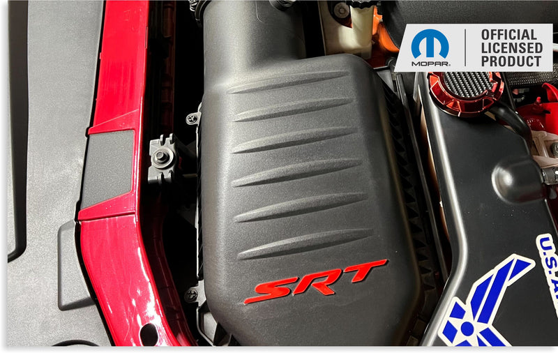 SRT Airbox Lettering and Stripe Decals  - Charger SRT Hellcat