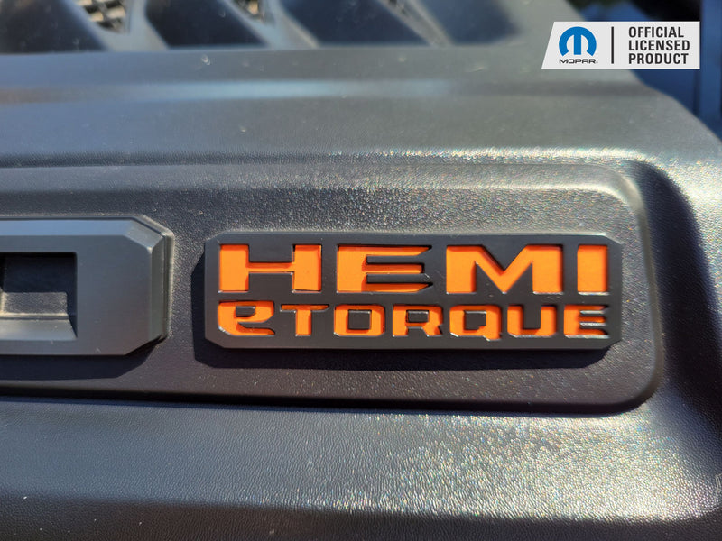 1500 eTORQUE Sport Performance Hood Emblem Decals