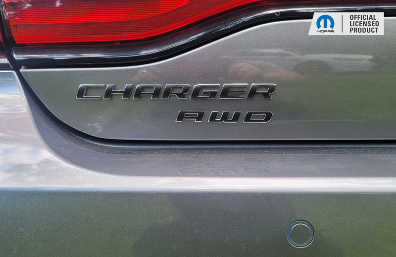 CHARGER Trunk Emblem Overlay Decal - 2006-2014 Charger