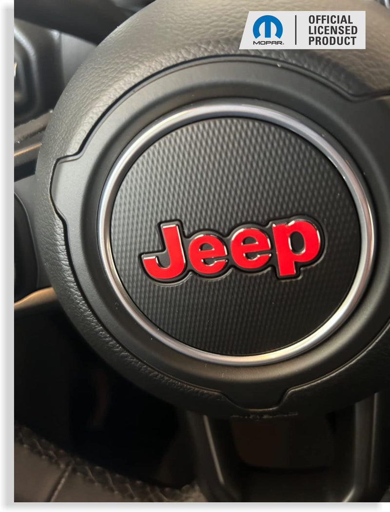 JEEP Interior Lettering Sticker - 11-18 Wrangler JK