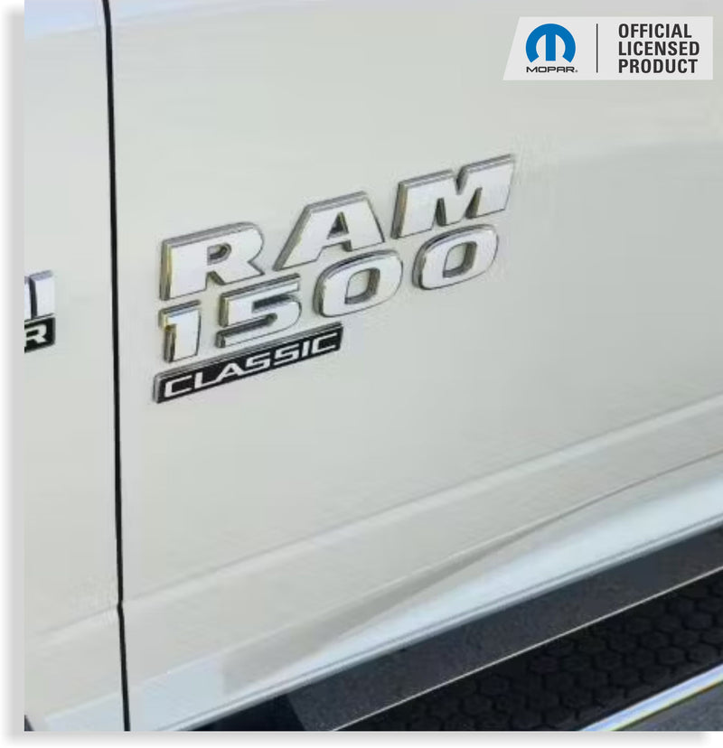 RAM 1500 Emblem Overlay Decals   - 2019-2024 Ram 1500 Classic