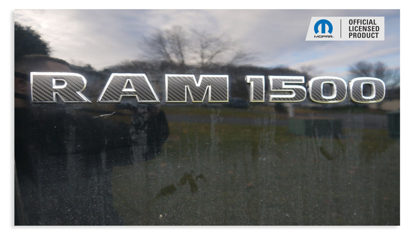 RAM 1500 Emblem Overlay Decals   - 2011-2012 Ram 1500