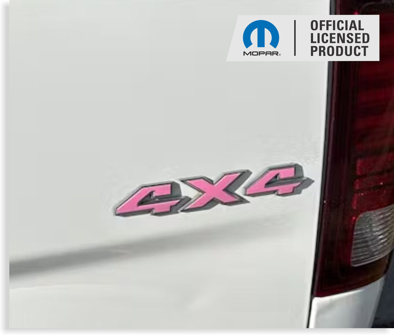 4x4 Emblem Overlay Decal for 2019-2024 Ram Classic