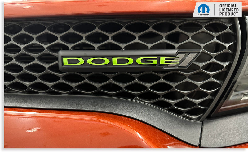 DODGE Grille Emblem Overlay Decal -  2013-2023 Charger