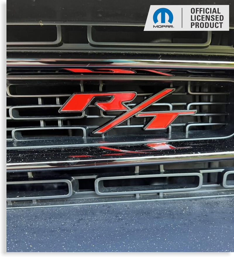 R/T Grille Emblem Inlay Decal - 2015-2023 Challenger R/T