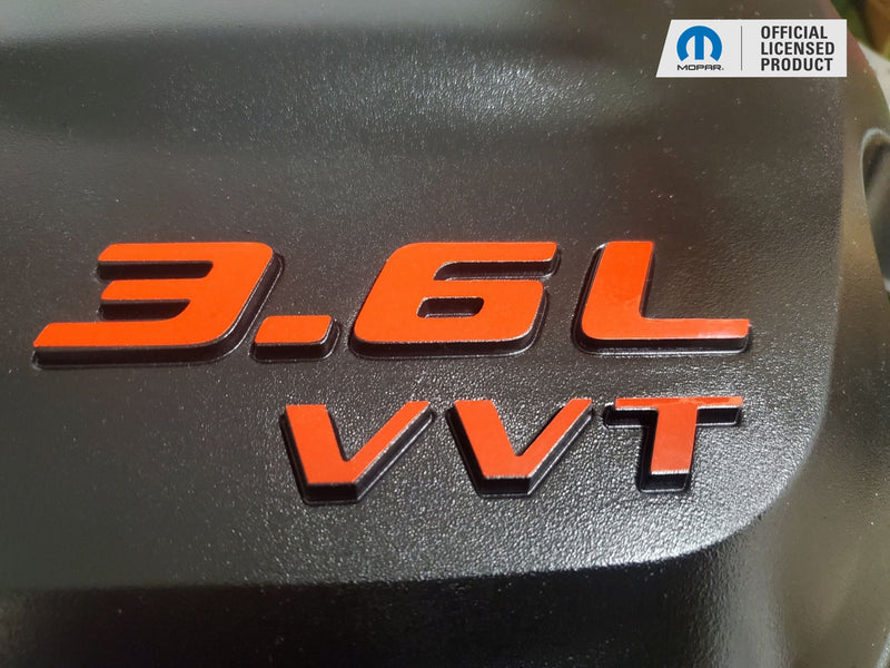 3.6L VVT Engine Cover Overlay Decals