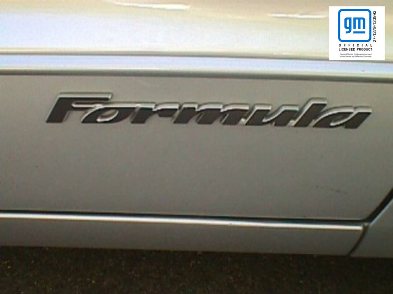 FORMULA Badge Overlay Decals - 98-02 Firebird Formula