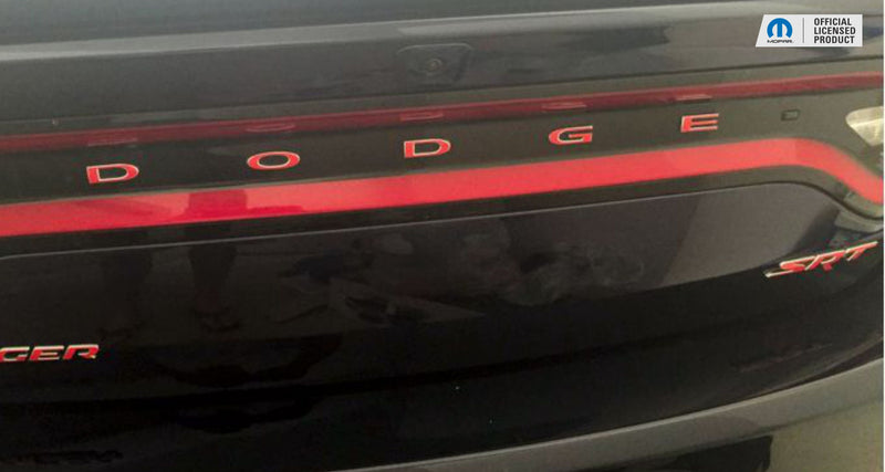 DODGE Trunk Lettering Emblem Overlay Decal - 2011-2023 Charger