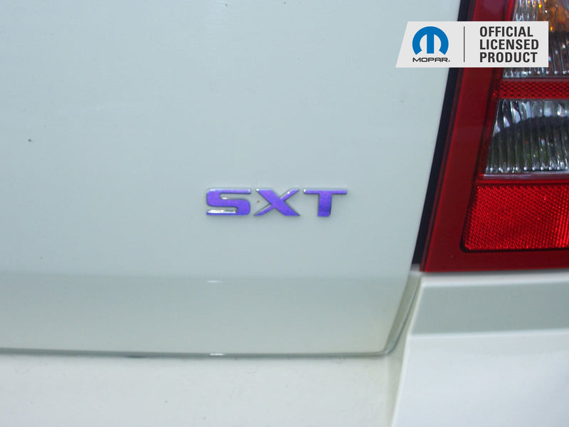 SXT Lift Gate Emblem Overlay Decal  - 2005-2008 Magnum SXT