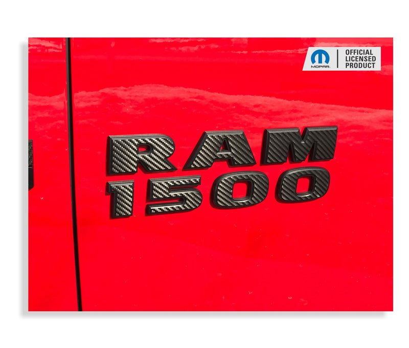 RAM 1500 Emblem Overlay Decals   - 2013-2018 Ram 1500