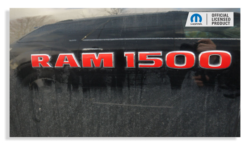 RAM 1500 Emblem Overlay Decals   - 2011-2012 Ram 1500