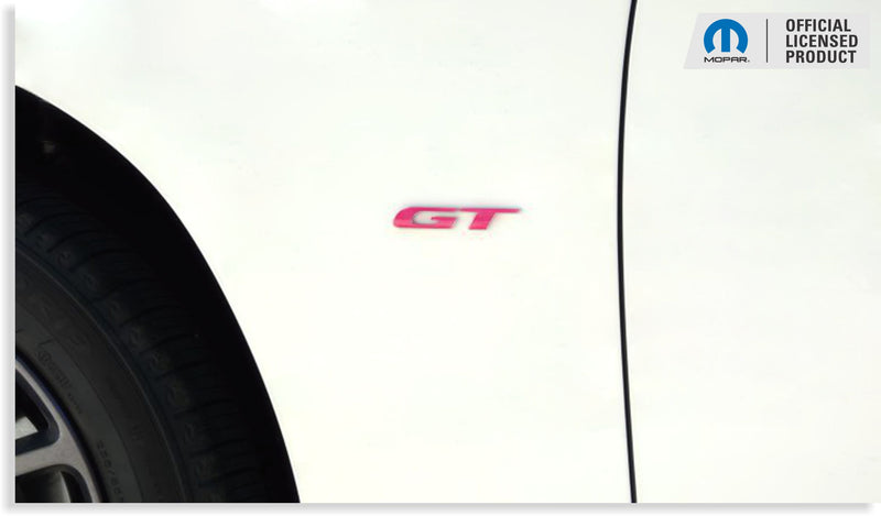 GT Emblem Overlay Decals - Dodge Charger GT